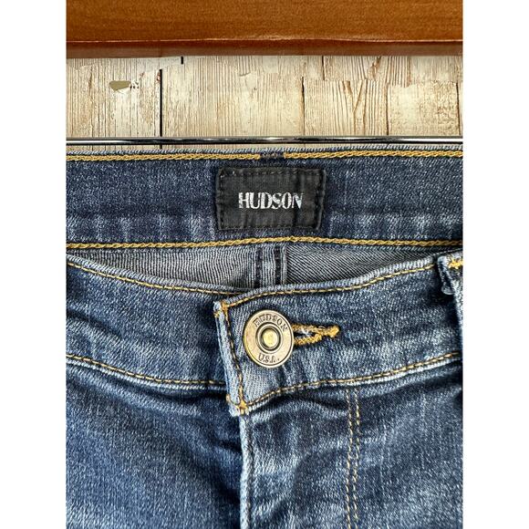 Hudson Krista Ankle Jeans Womens 30 Mid Wash Faded Blue Stretch Premium Denim - Picture 5 of 7